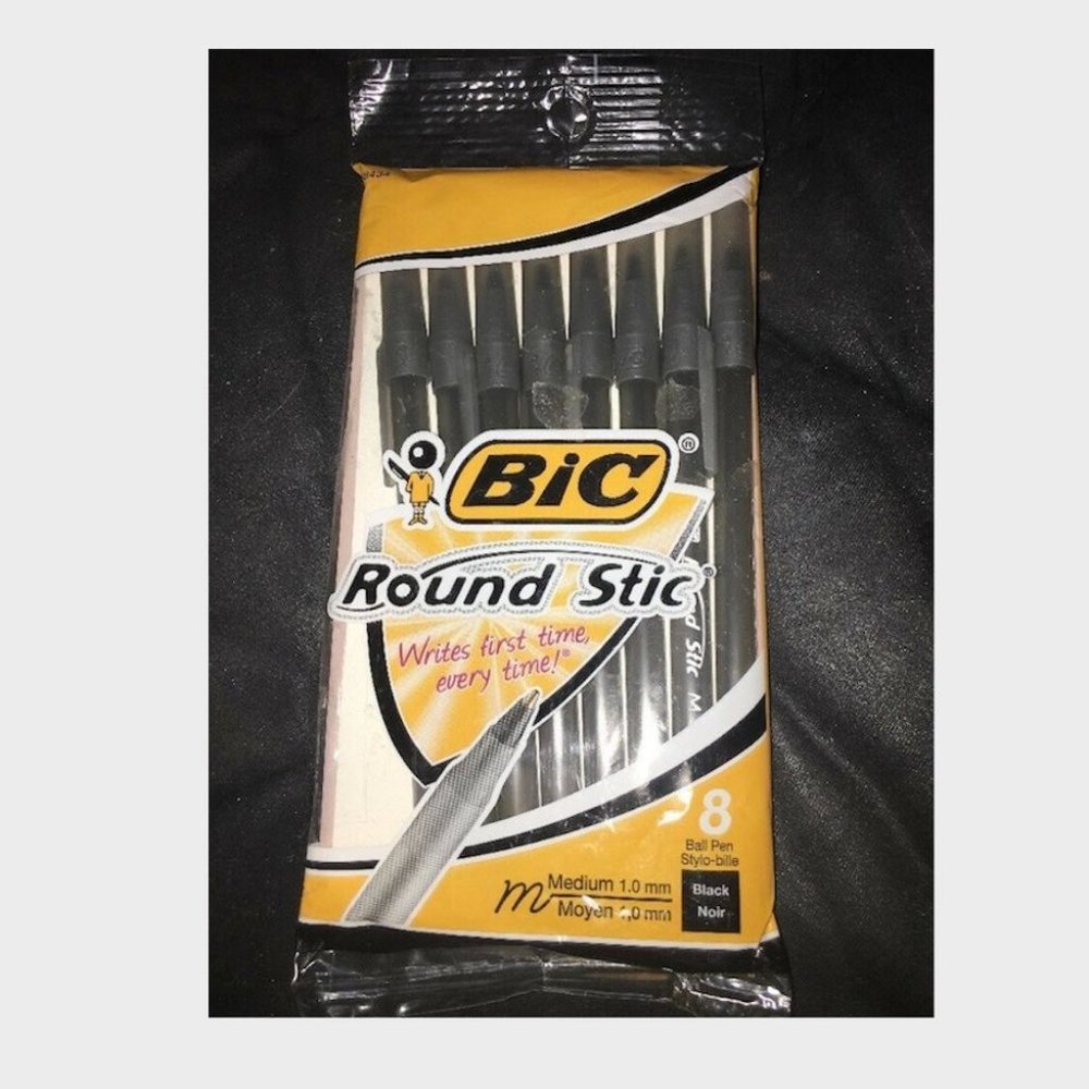 BIC Round Stic Ball Pen Medium 1.0‎ mm